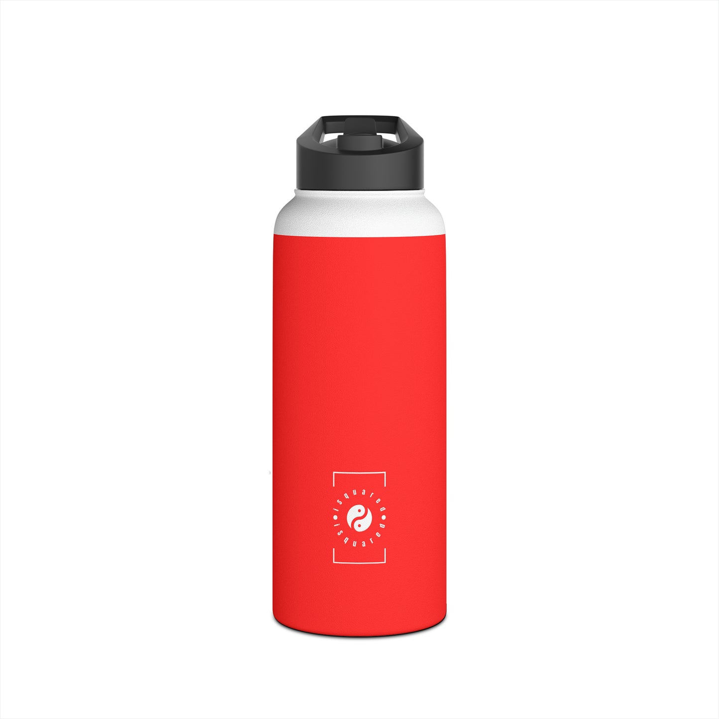 Bright Red FF3131 - Water Bottle