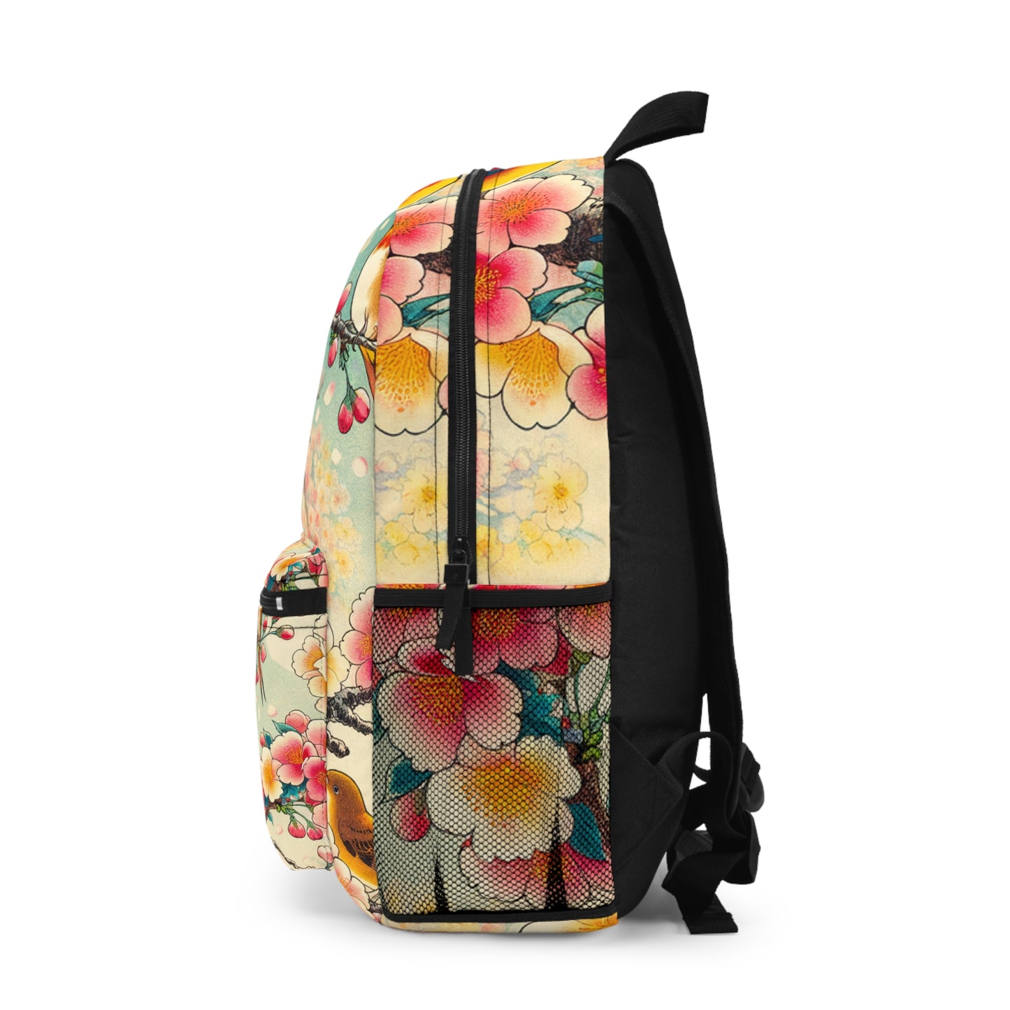 "Verdant Whispers: Sakura Chirping" - Backpack