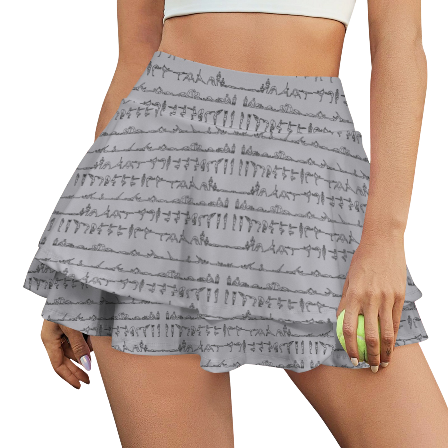 Bikram Pastel - iSquared Ruffle Skirt
