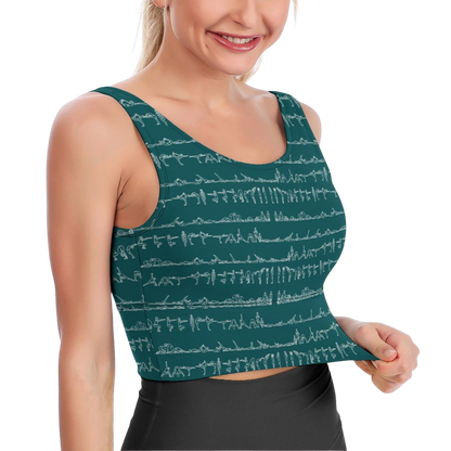 Bikram Ember - iSquared Crop Top