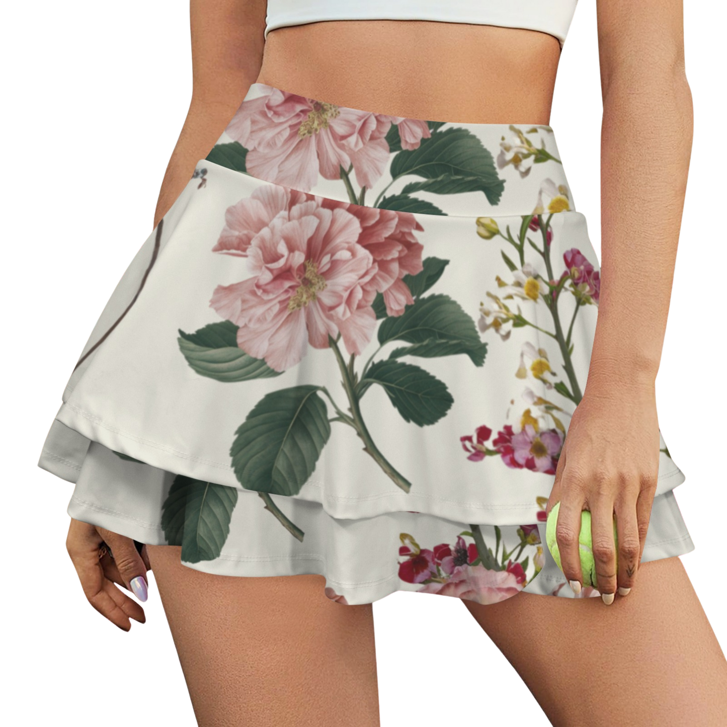 Botanicals - iSquared Ruffle Skirt