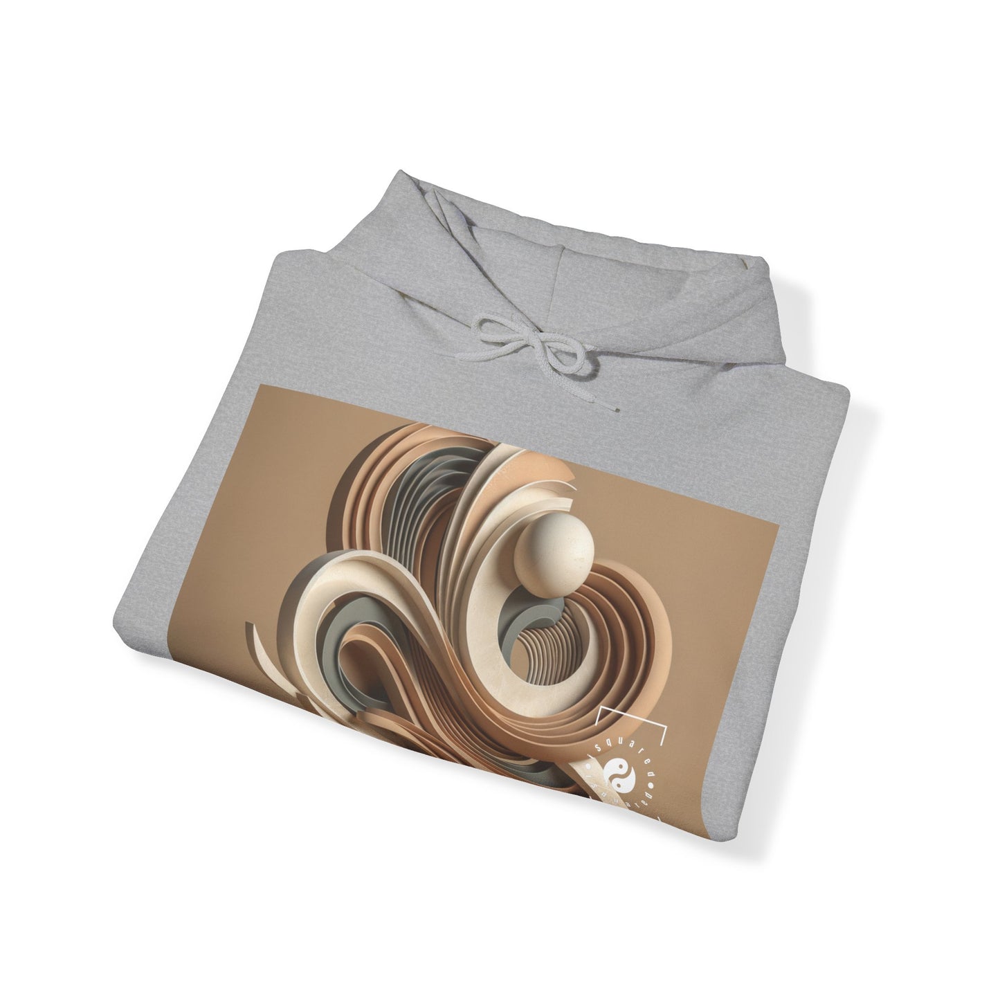 "Hepworth Hues: An Earth Tone Symphony" - Hoodie