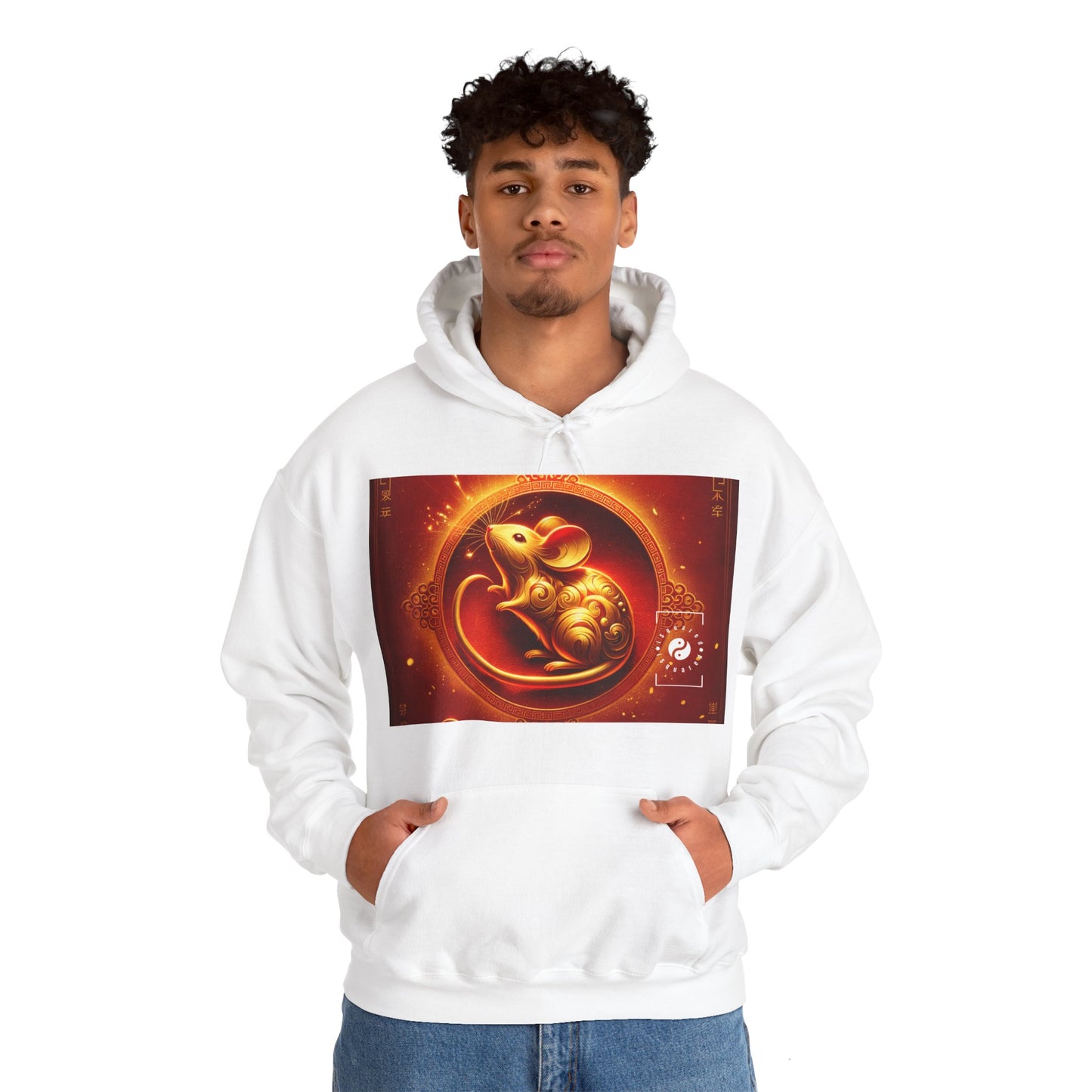 "Golden Emissary: A Lunar New Year's Tribute" - Hoodie