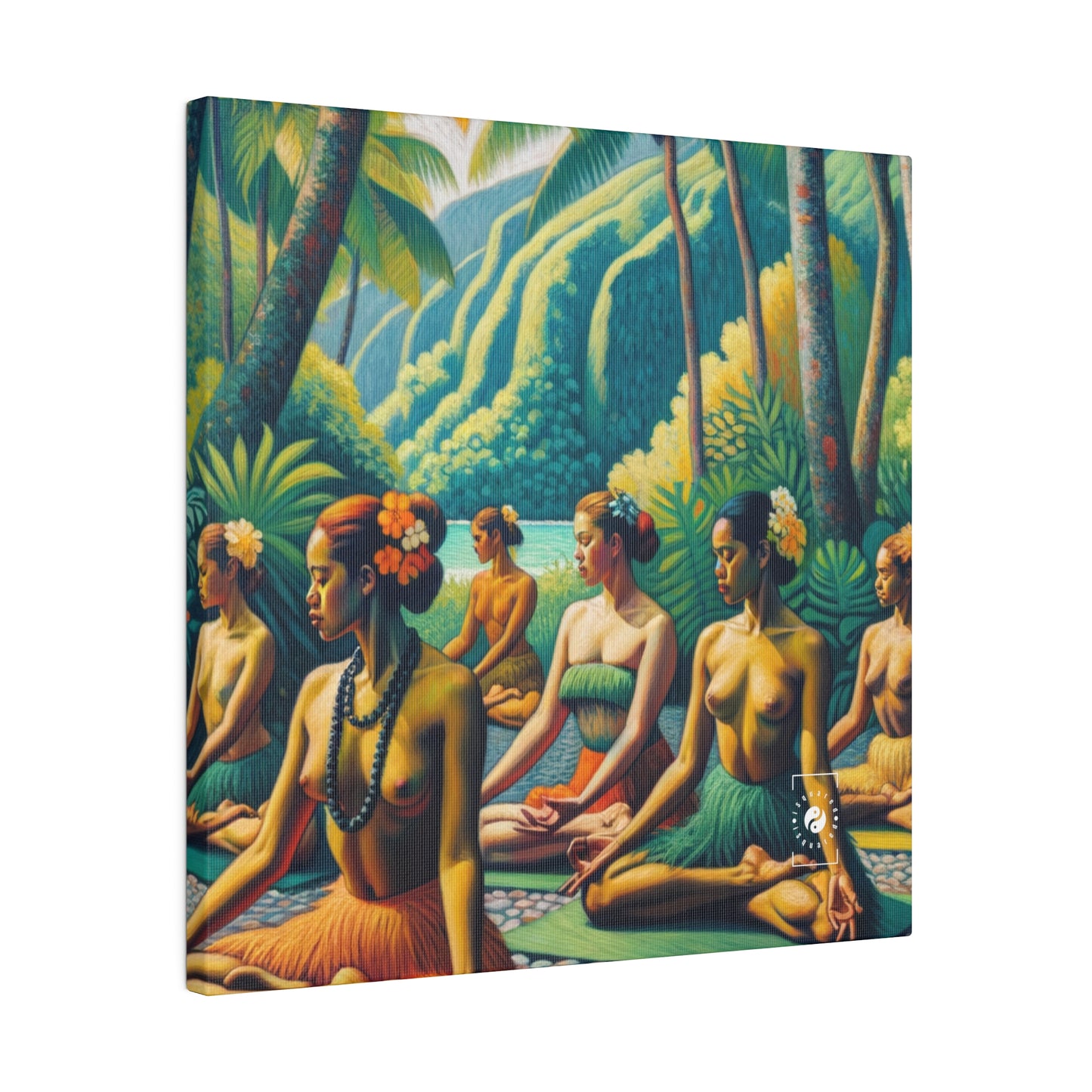 Tahitian Tranquility - Art Print Canvas