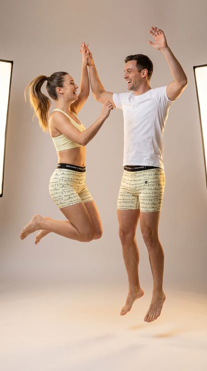 Bikram Pastel - iSquared Yoga Shorts