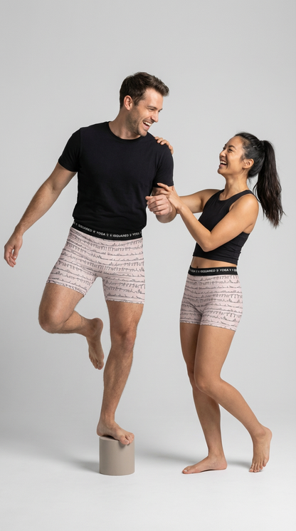 Bikram Pastel - iSquared Yoga Shorts