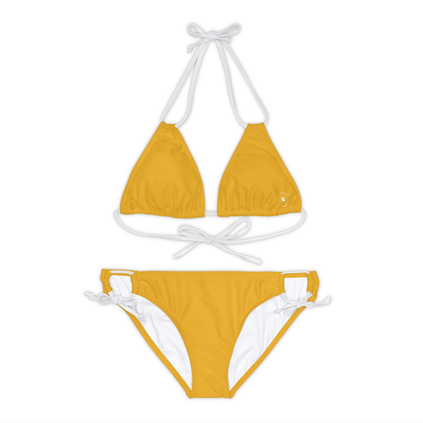 DAA520 Goldenrod - Lace-up Bikini Set