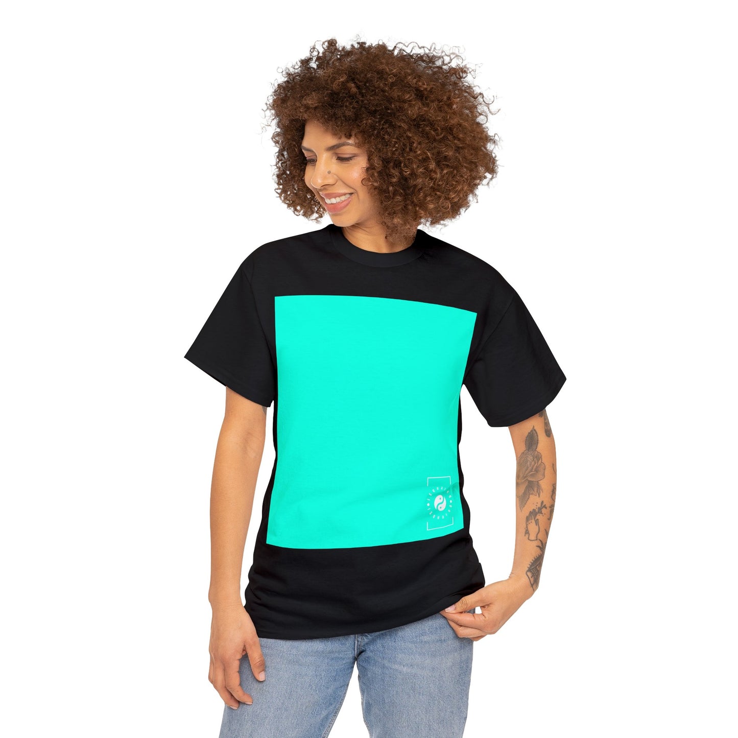 Neon Teal #11ffe3 - Heavy T