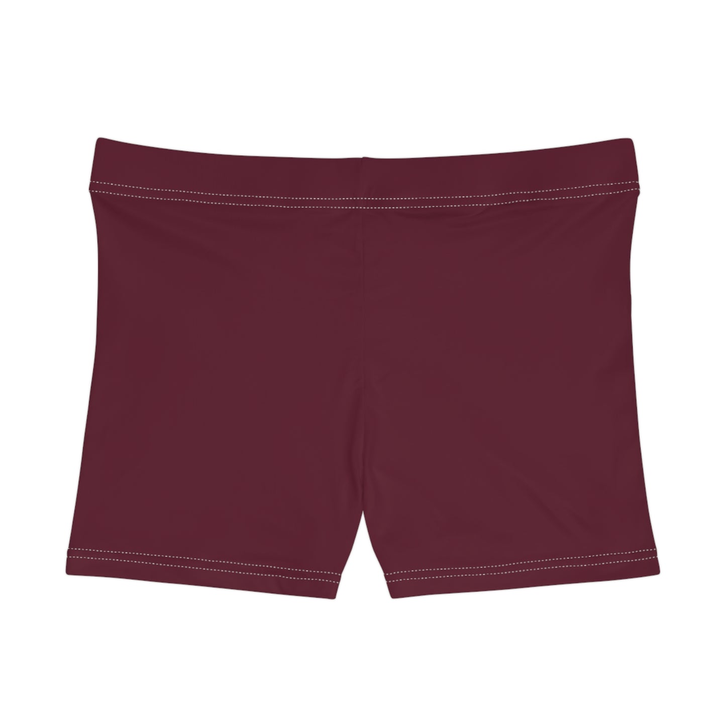 #60182D Deep Siena - Mini Hot Yoga Short