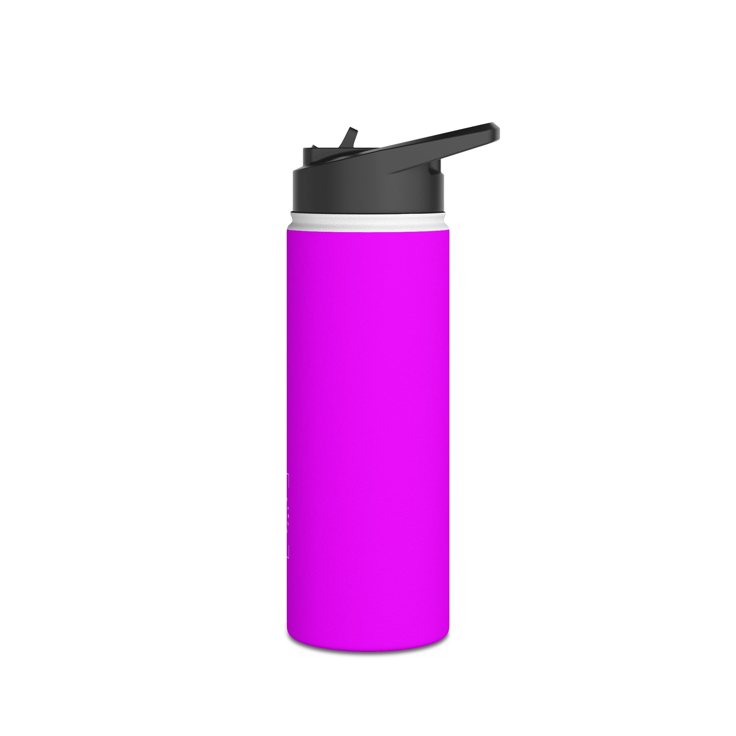#f000ff Neon Purple - Water Bottle
