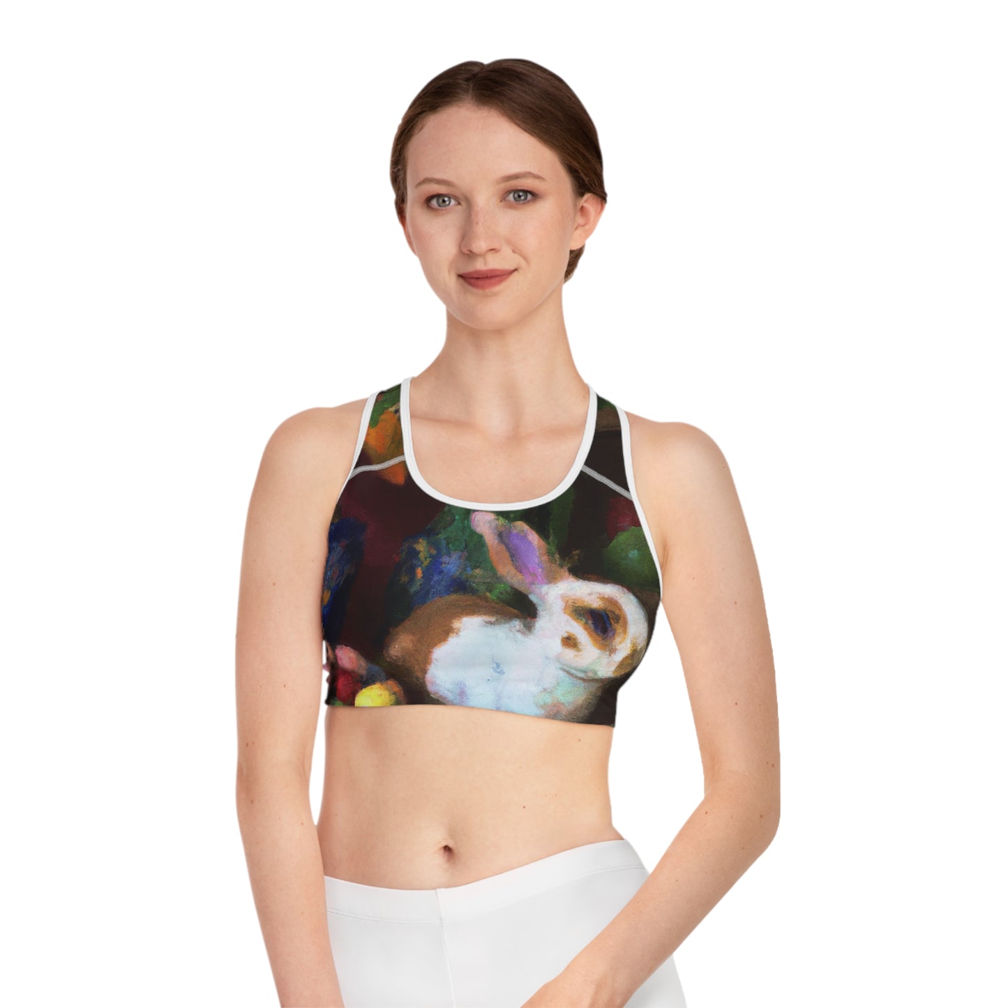 "Velveteen Aureate Easter Reverie" - High Performance Sports Bra