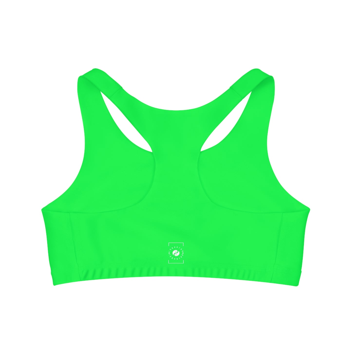 #0FFF50 Neon Green - Soutien-gorge de sport sans couture