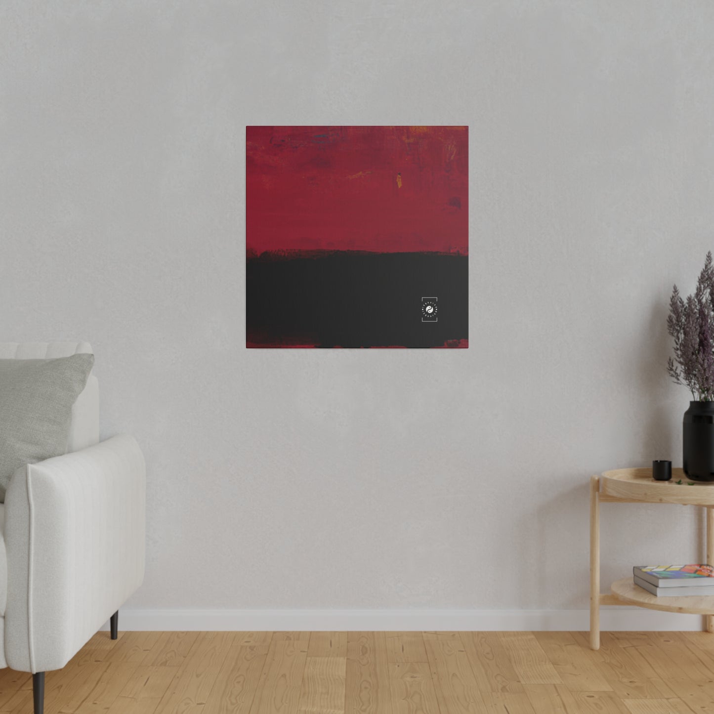 Nocturnal Vermillion - Art Print Canvas