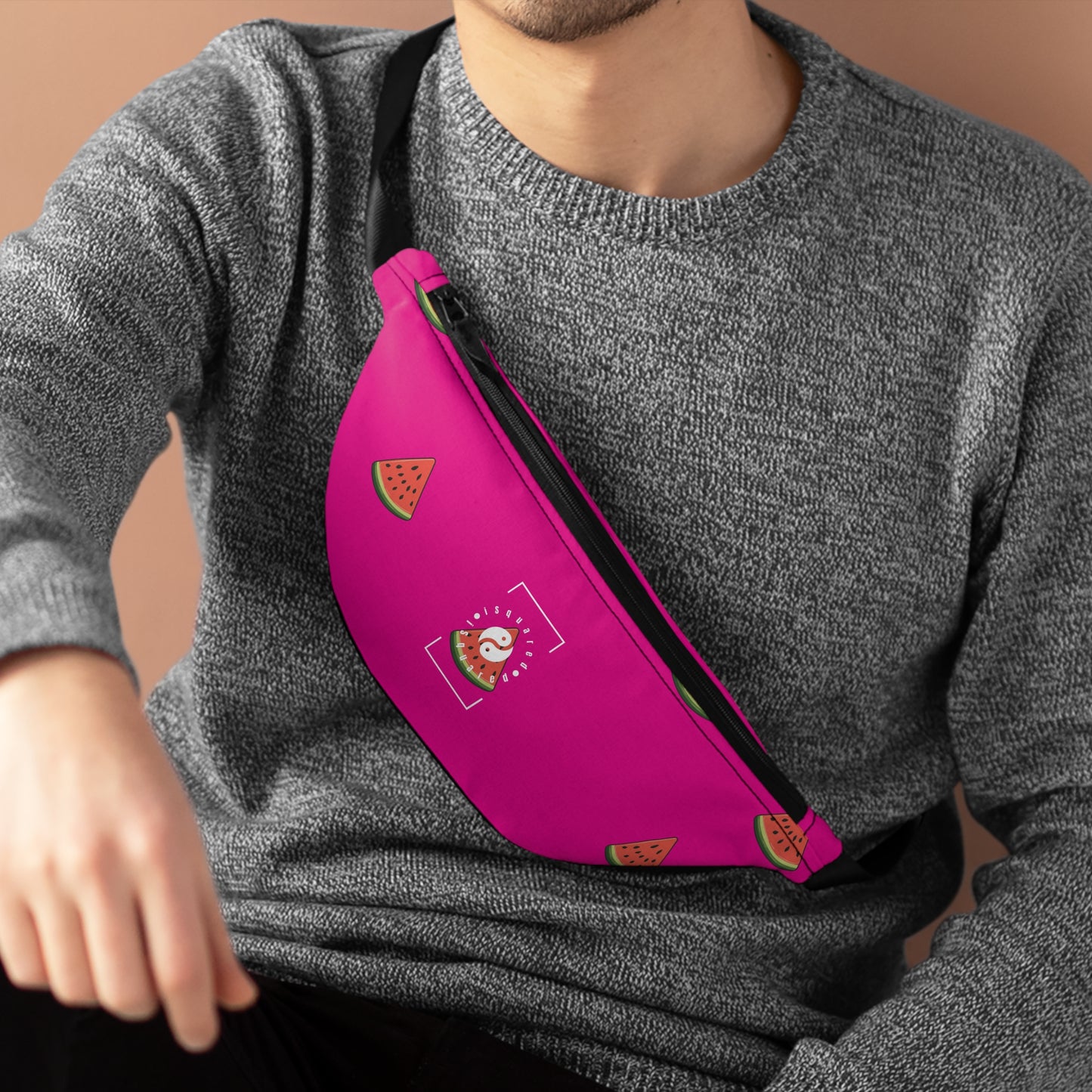 #DF0086 Pink + Watermelon - Fanny Pack