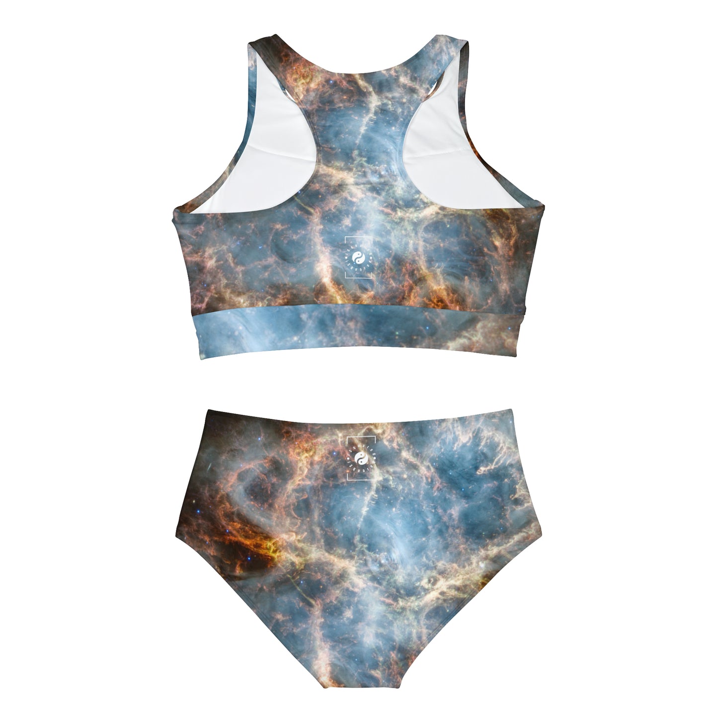 Crab Nebula (NIRCam and MIRI Image) - Hot Yoga Bikini Set