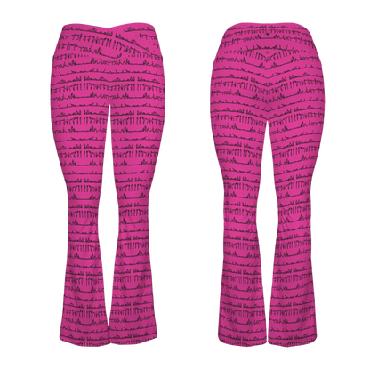 Bikram Series - Cross Waisted Flair Leggings REFINED
