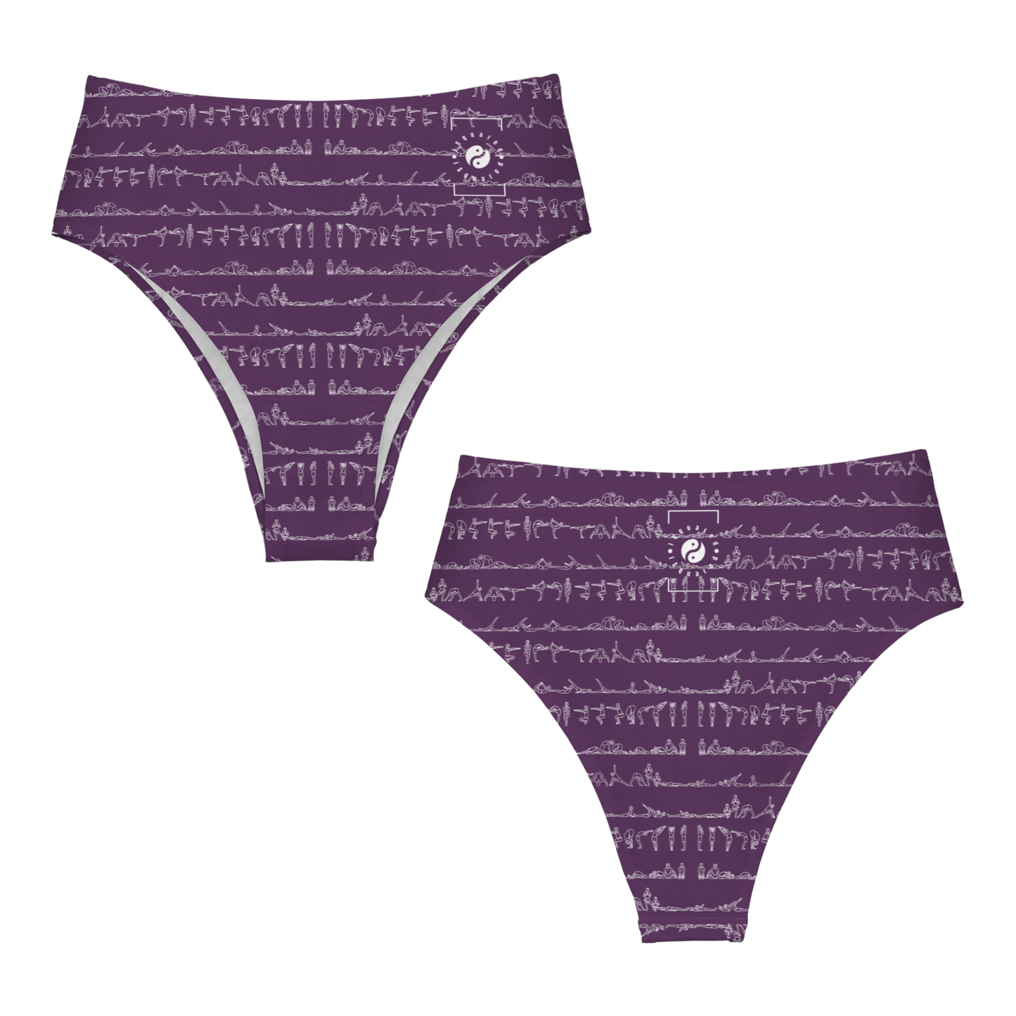 Bikram Ember - High Waisted Bikini Bottom