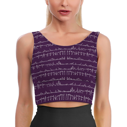 Bikram Ember - iSquared Crop Top