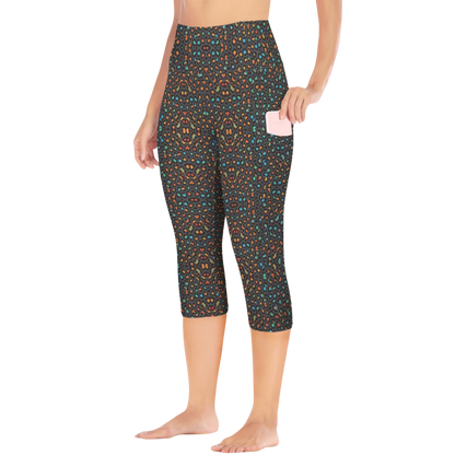 Wild Leopards - iSquared Pocket Capri
