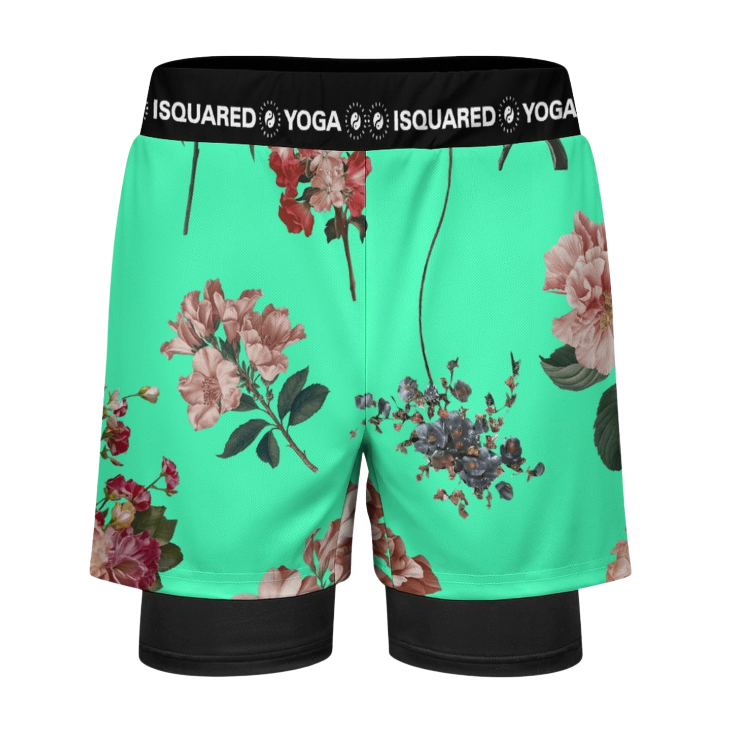 Botanicals - Comrpession Yoga Shorts