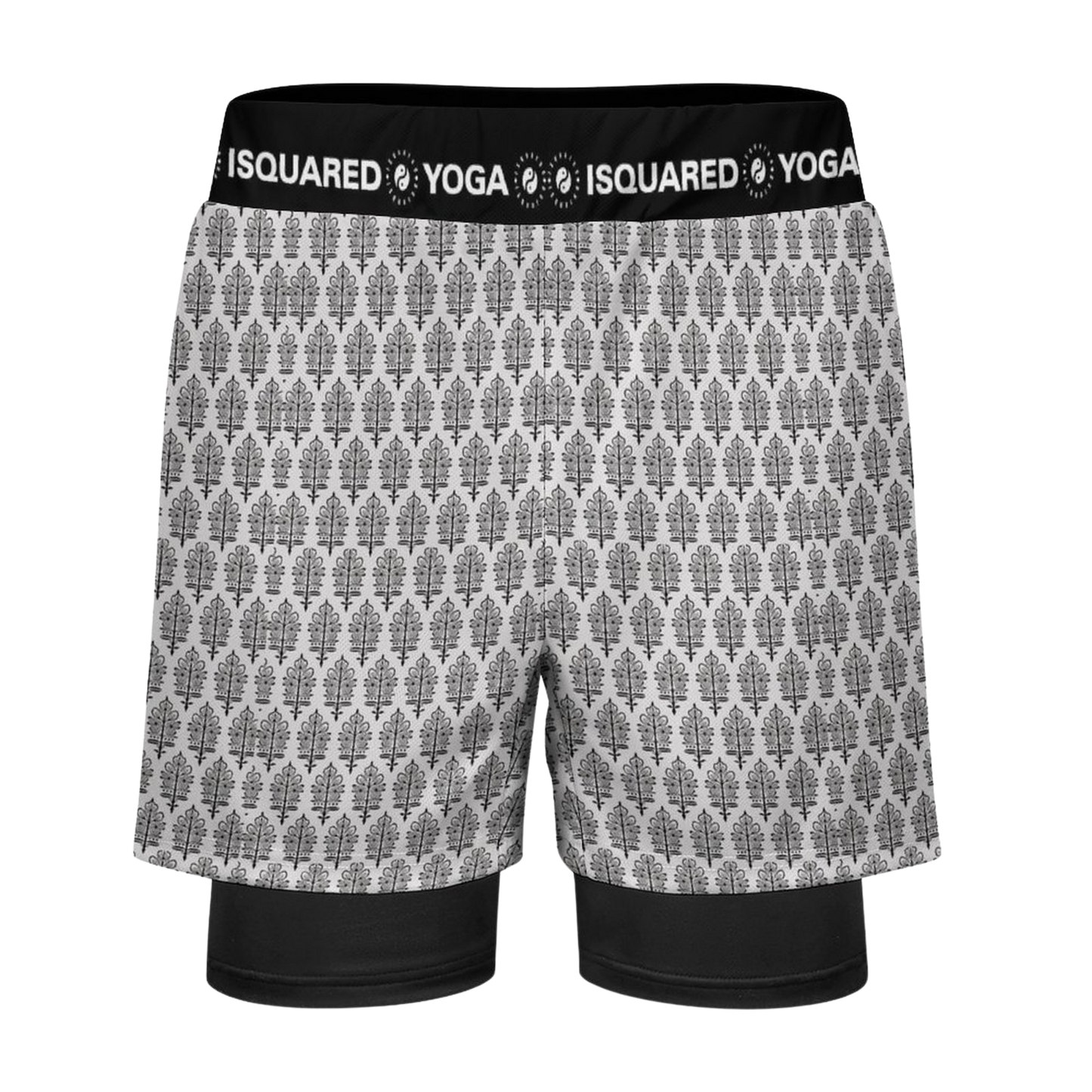 Jaipur Love - Compression Yoga Shorts