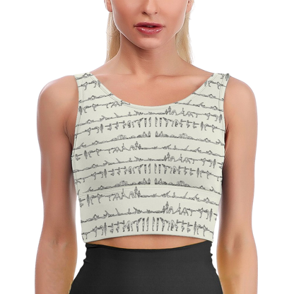 Bikram Series - iSquared Crop Top