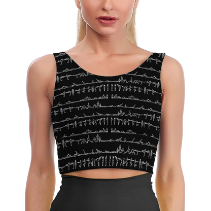 Bikram Ember - iSquared Crop Top