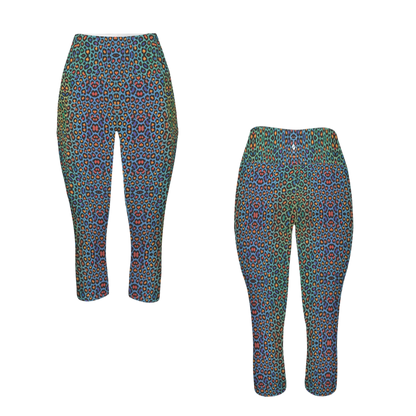 Wild Leopards - iSquared Pocket Capri