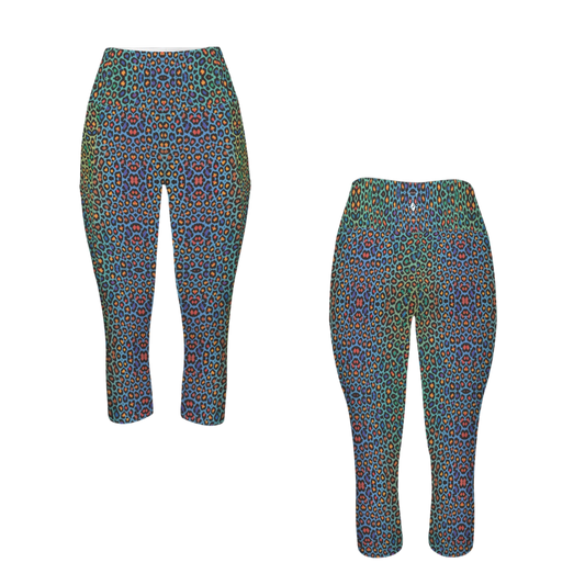 Wild Leopards - iSquared Pocket Capri