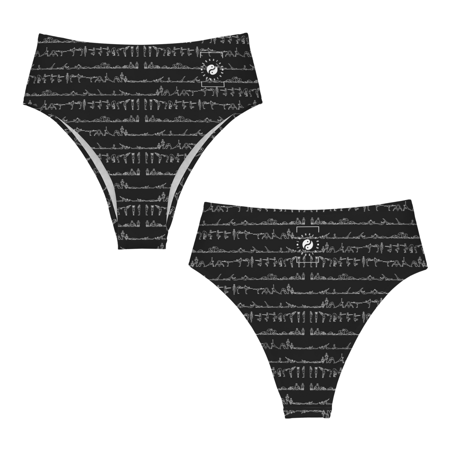 Bikram Ember - High Waisted Bikini Bottom