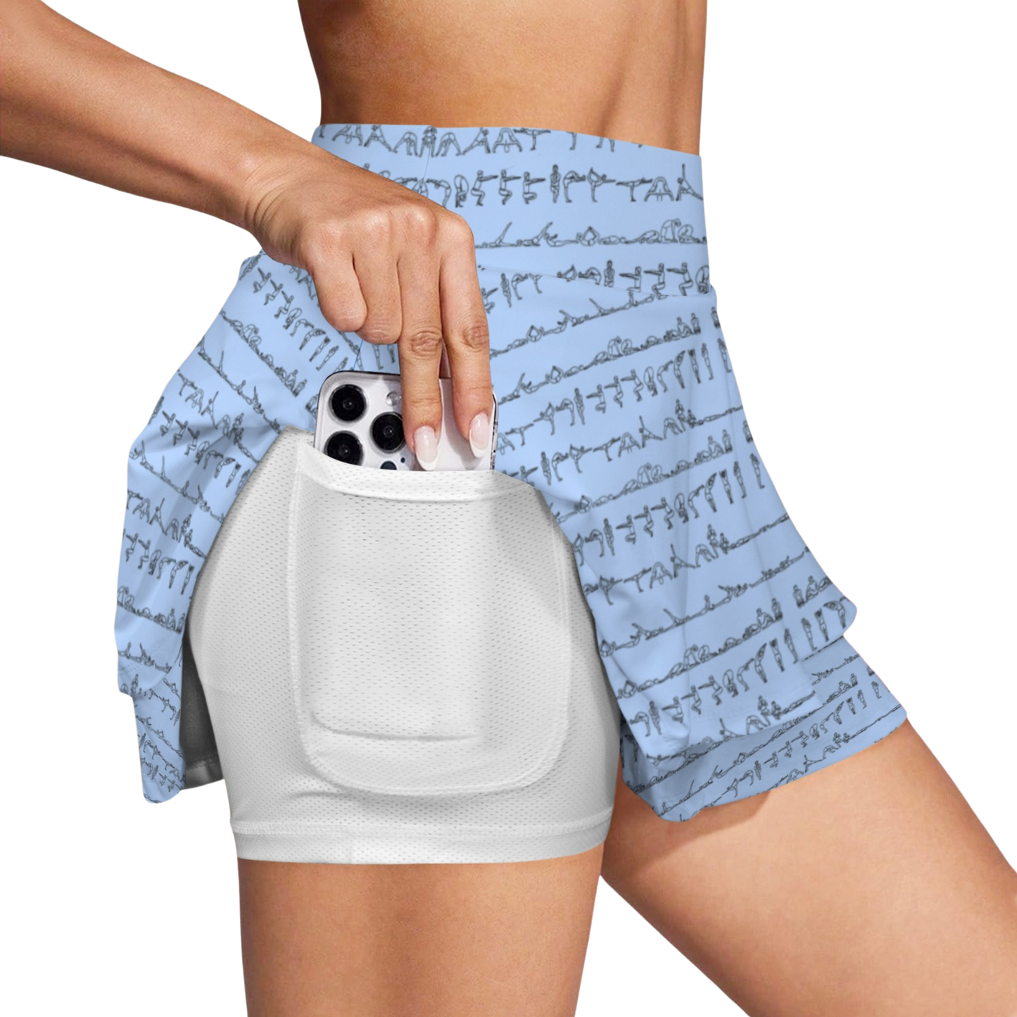 Bikram Pastel - iSquared Ruffle Skirt