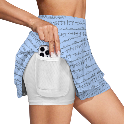 Bikram Pastel - iSquared Ruffle Skirt