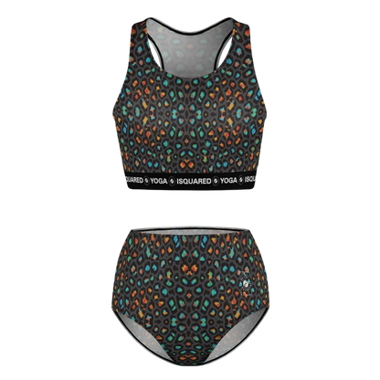 Wild Leopards - Hot Yoga Bikini Set