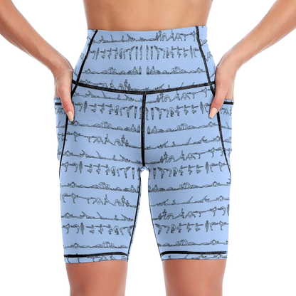 Bikram Pastel - iSquared Maureen Shorts