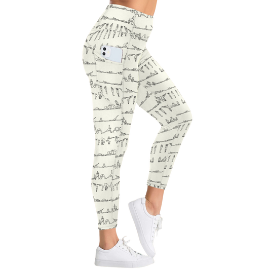 Bikram Series - iSquared Pocket Leggings