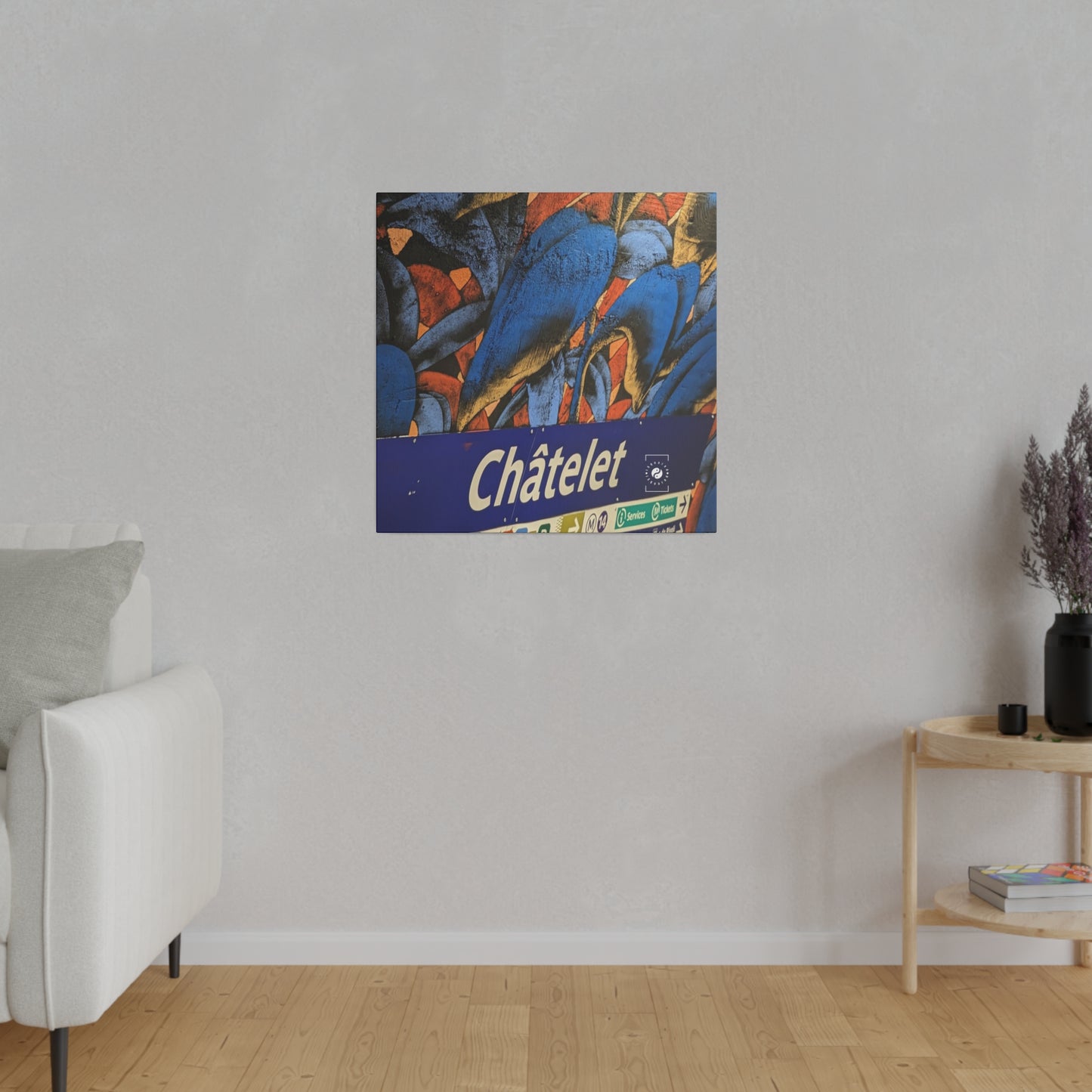 Châtelet - Art Print Canvas