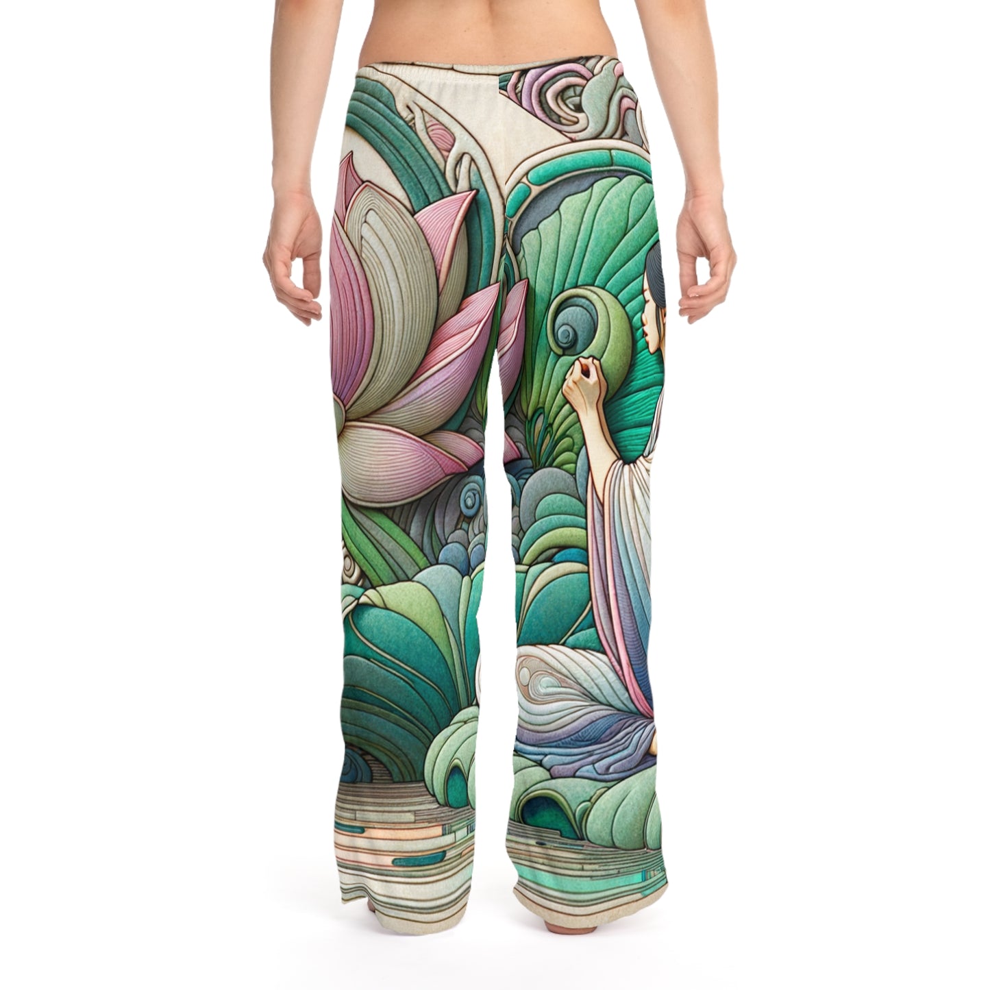 "Lotus Echo Serenity" - Women lounge pants