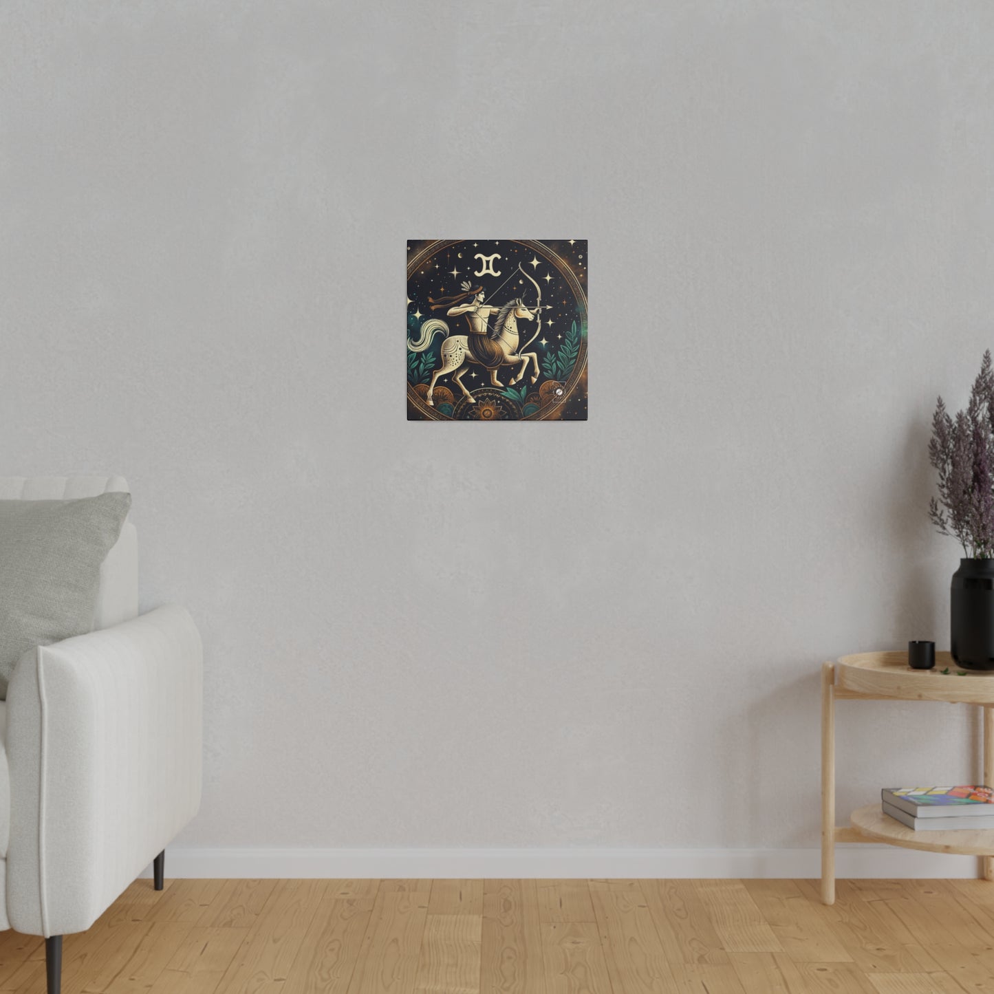 Sagittarius Emblem - Art Print Canvas