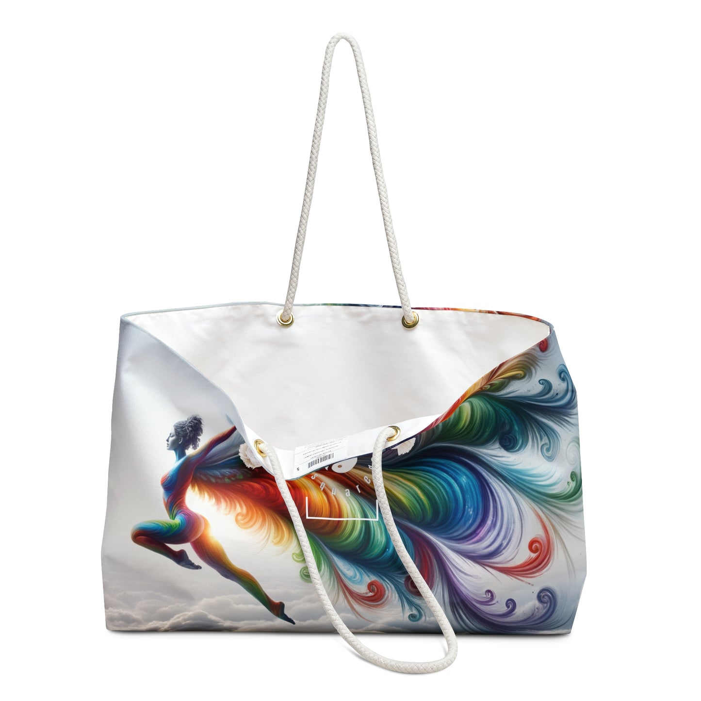 "Yogini's Rainbow Flight" - Casual Yoga Bag