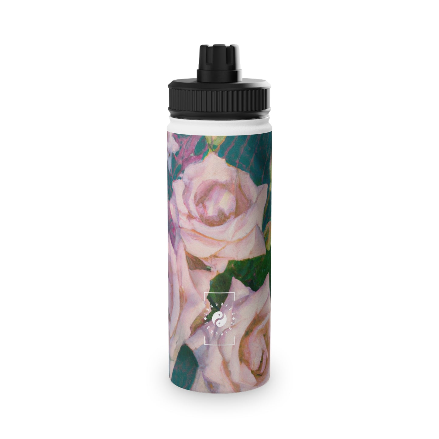 Cosmic Roses - Sports Water Bottle