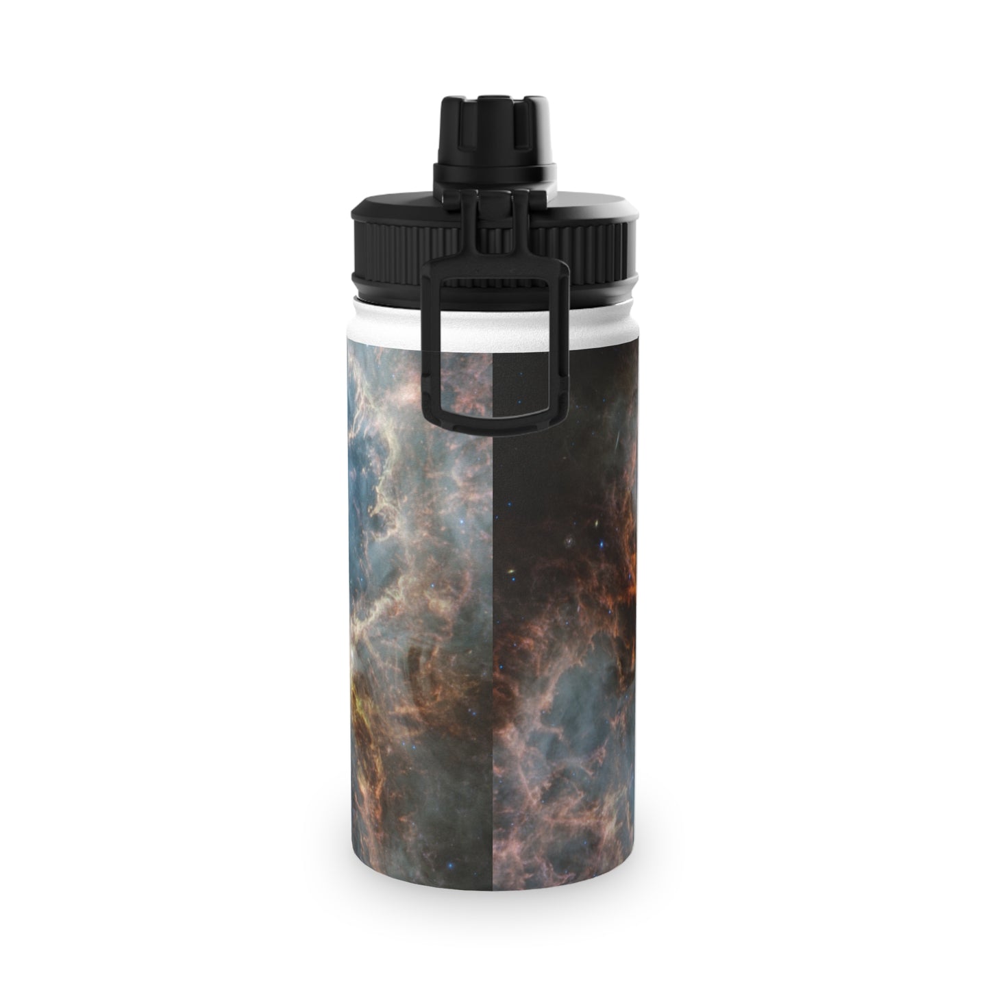 Crab Nebula (NIRCam and MIRI Image) - Sports Water Bottle