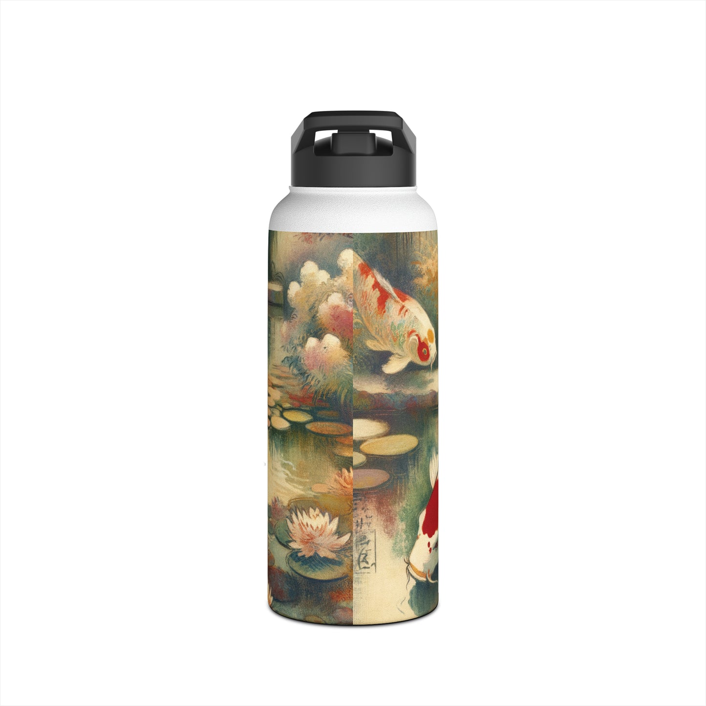 Koi Lily Pond - Water Bottle