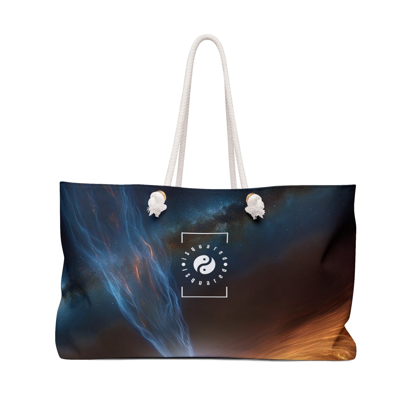 "Discs of Illumination: Black Hole Reverie" - Casual Yoga Bag