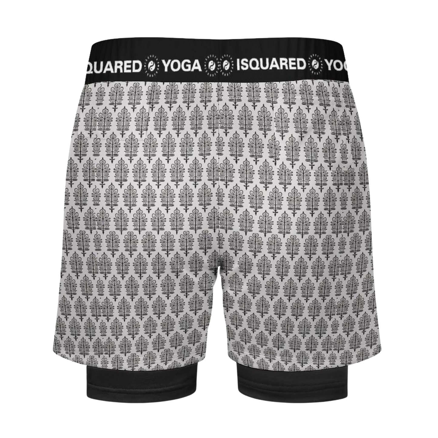 Jaipur Love - Compression Yoga Shorts