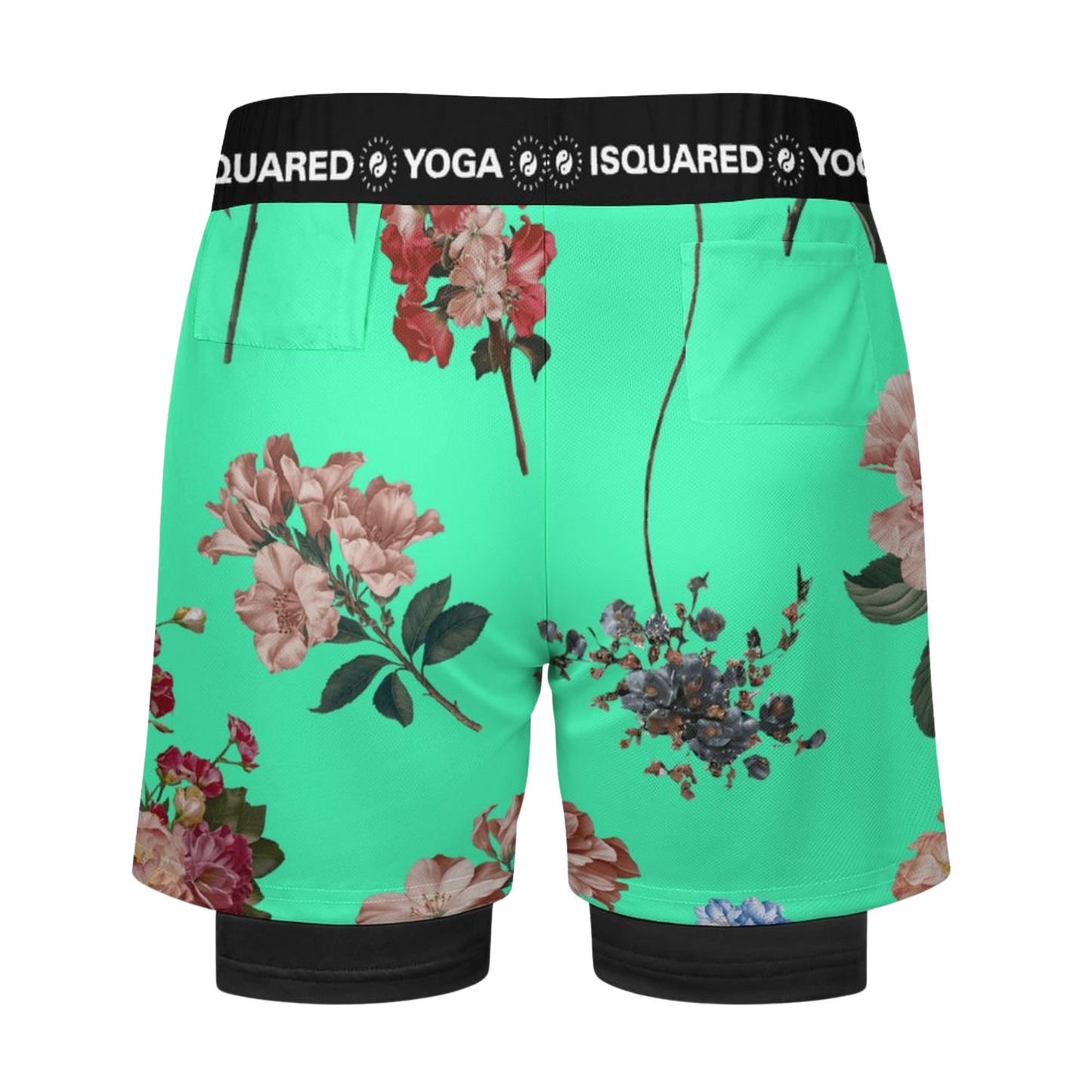 Botanicals - Comrpession Yoga Shorts
