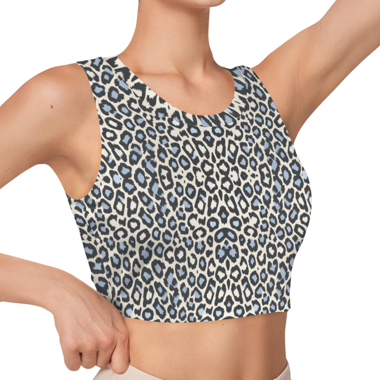 Wild Leopards - iSquared Crop Top