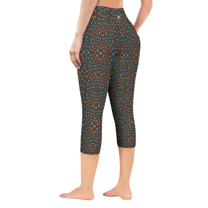 Wild Leopards - iSquared Pocket Capri