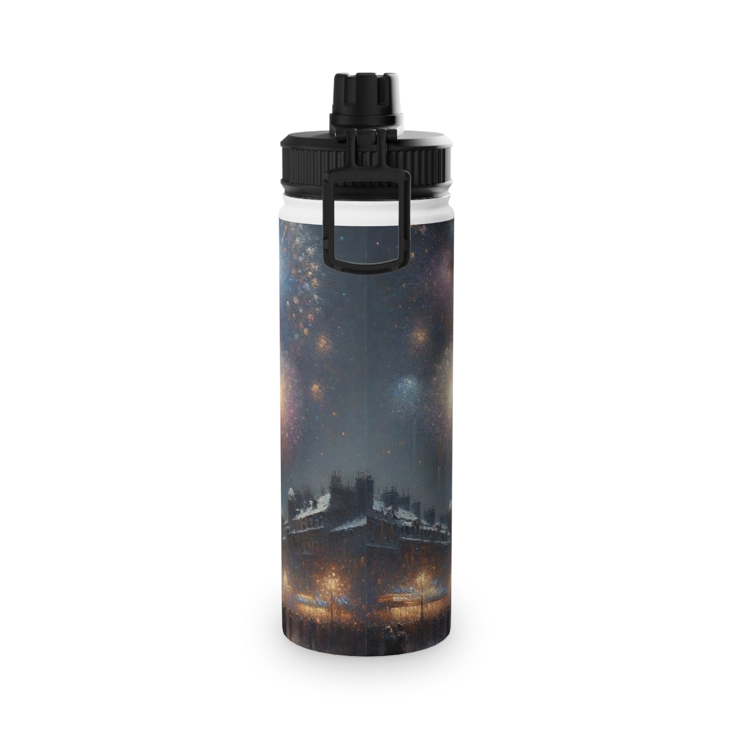 "Manet's Midnight Marvels" - Sports Water Bottle