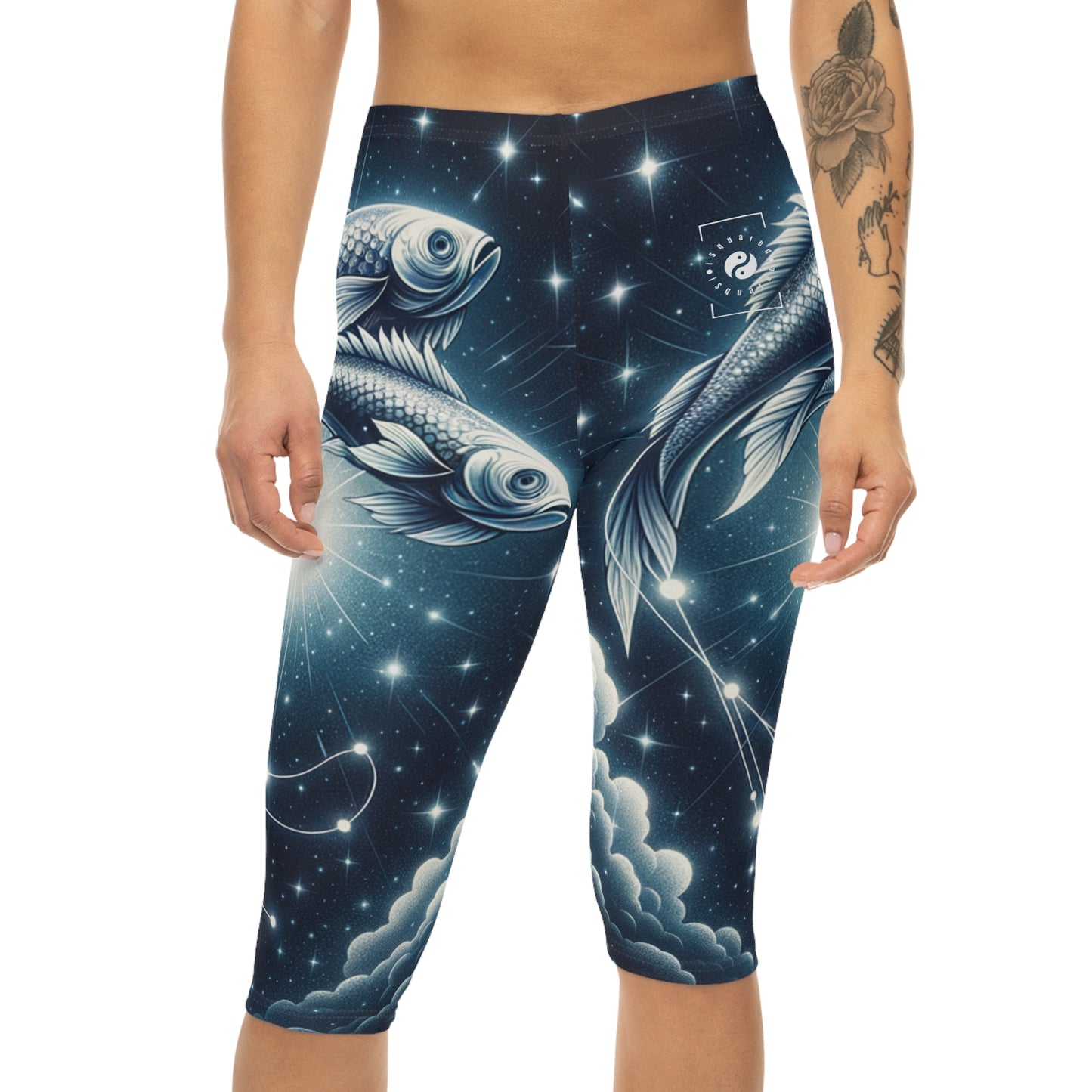 Pisces Harmony - Capri Shorts