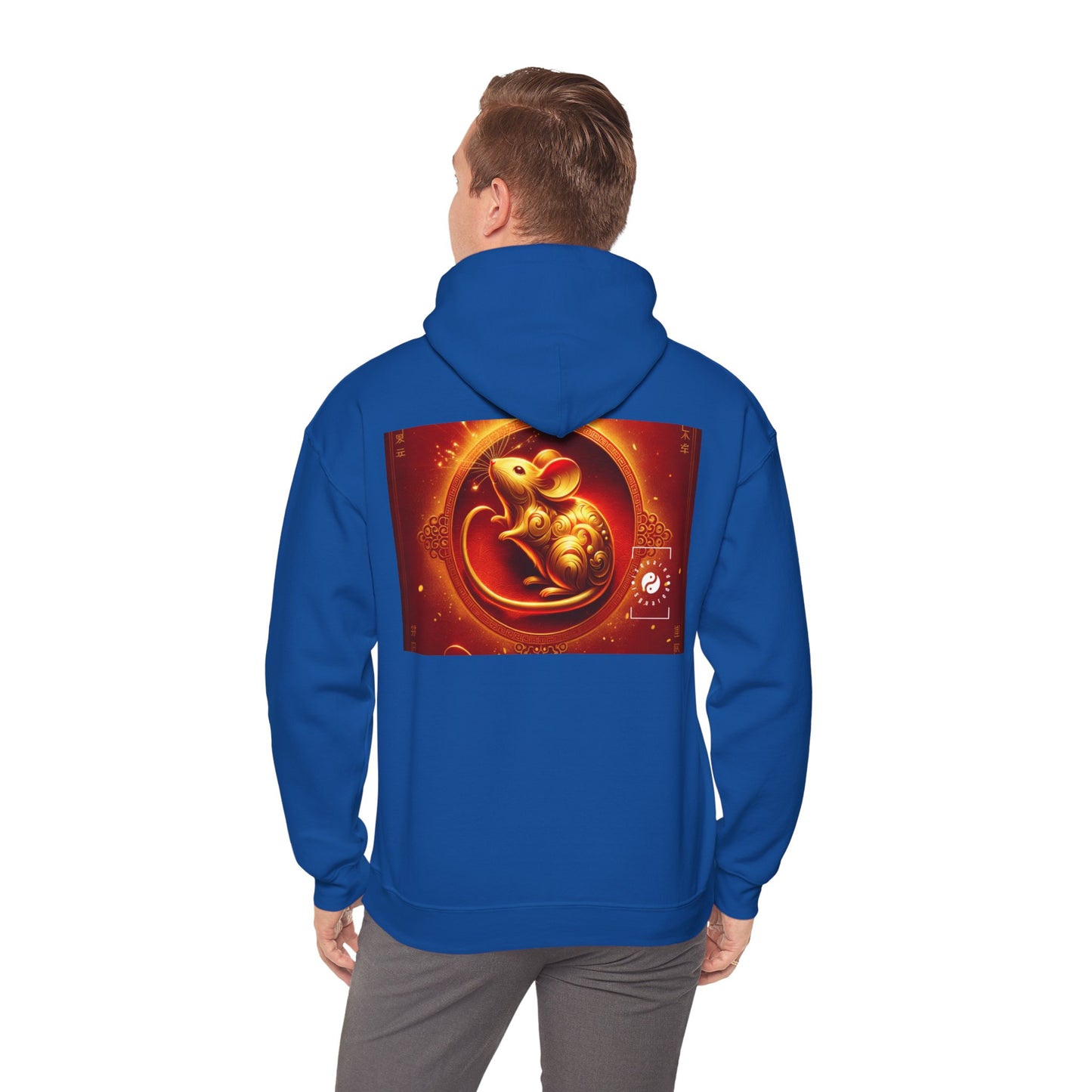 "Golden Emissary: A Lunar New Year's Tribute" - Hoodie